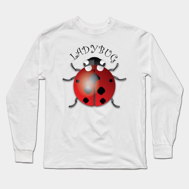 Ladybug Long Sleeve T-Shirt by VelvetRoom